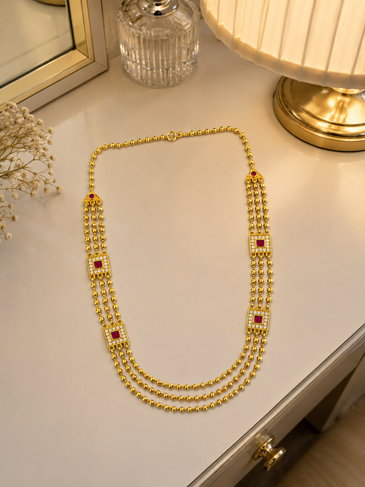 Rajsi Rani 1gm Gold Haar
