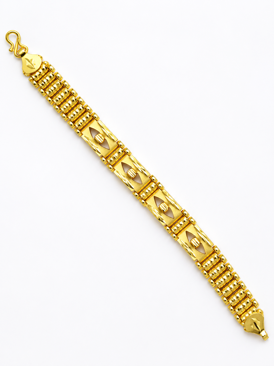 Imperial Crest 1 gm Gold Men Bracelet