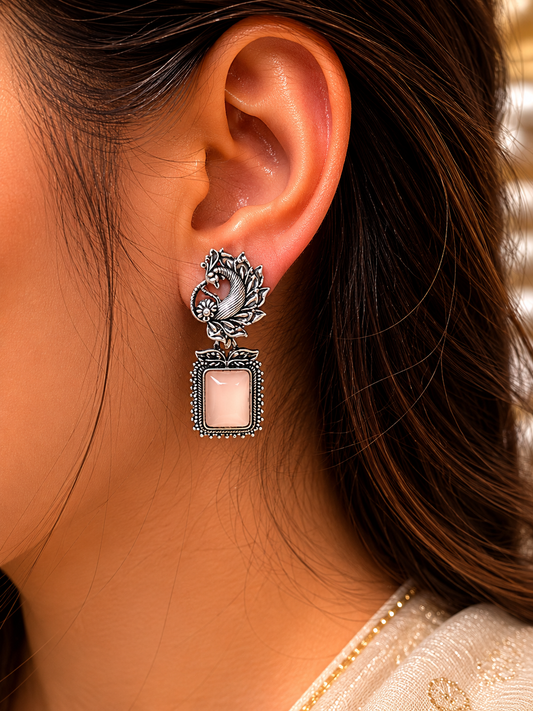 Roselle Heritage Drop Earrings