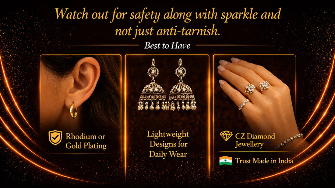 Made in India Artificial Jewellery vs Chinese Jewellery: What Truly Defines Quality?