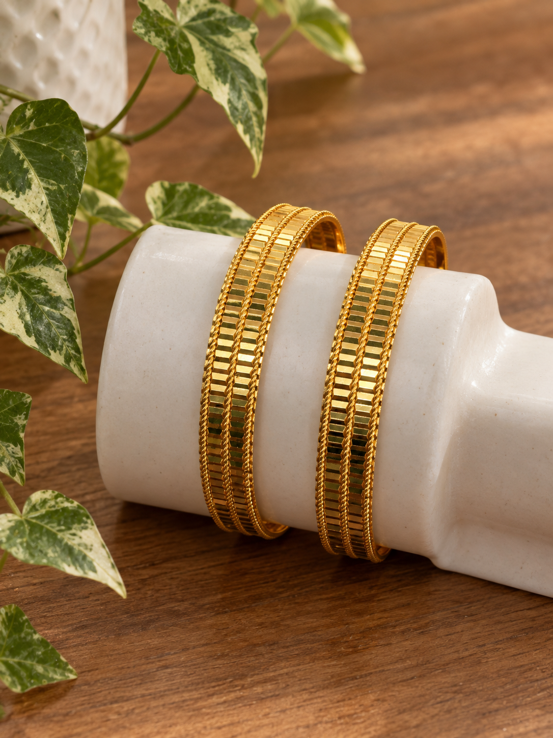 Swarique Ridhima Kanchan Bangle (Set of 2)