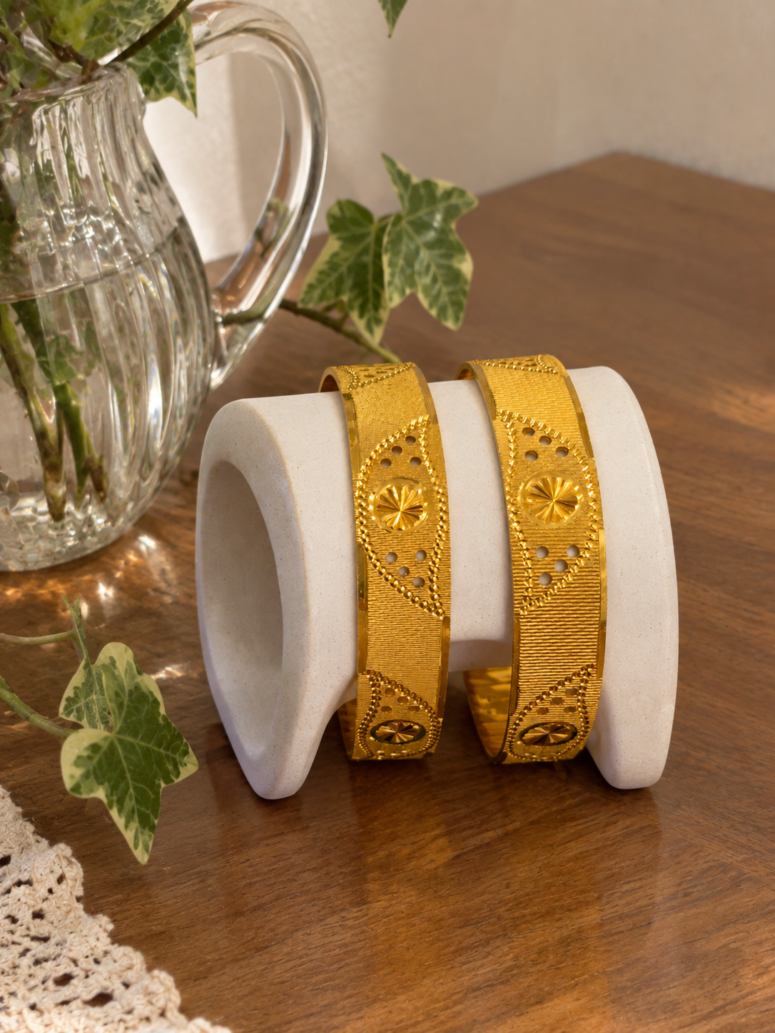 Swarique Rohini Kada Bangle (Set of 2)