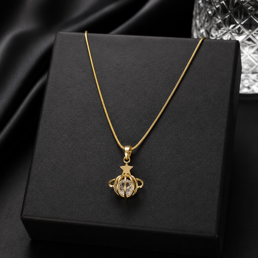 Swarique Nakshatra Jyoti Pendant Necklace