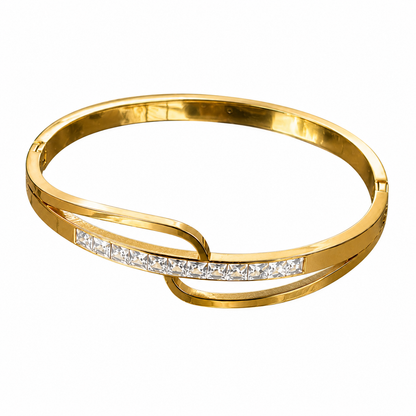 Swarique Sunehri Rekha Crystal Bracelet