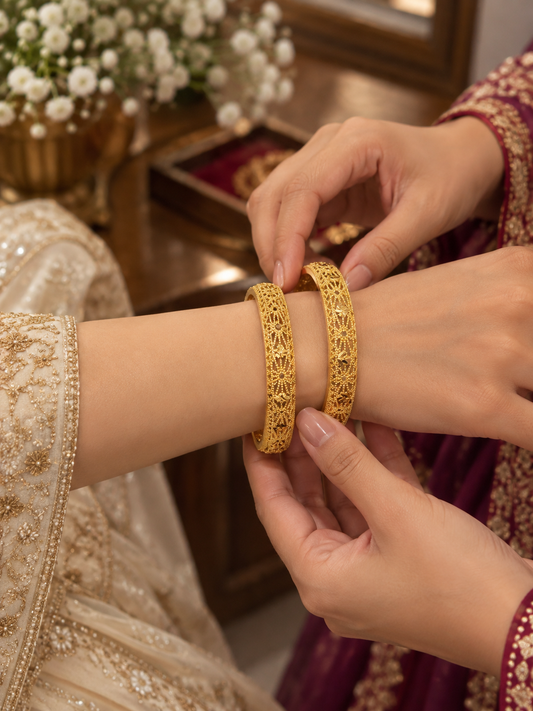 Swarique Pushpika Bangle (Set of 4)