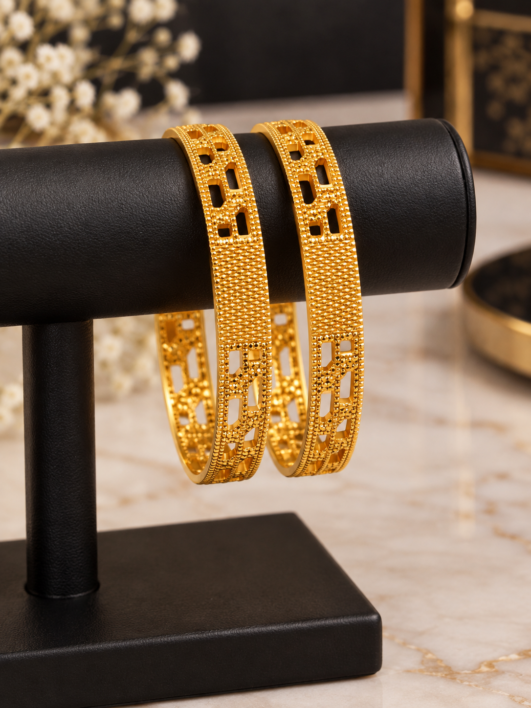 Swarique Aakriti Bangle (Set of 4)