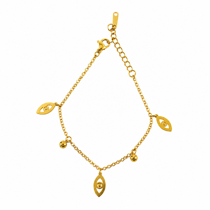 Swarique Drishti Evil Eye Charm Anklet