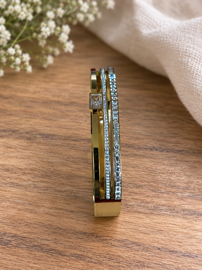 Swarique Navika Crystal Stack Bracelet