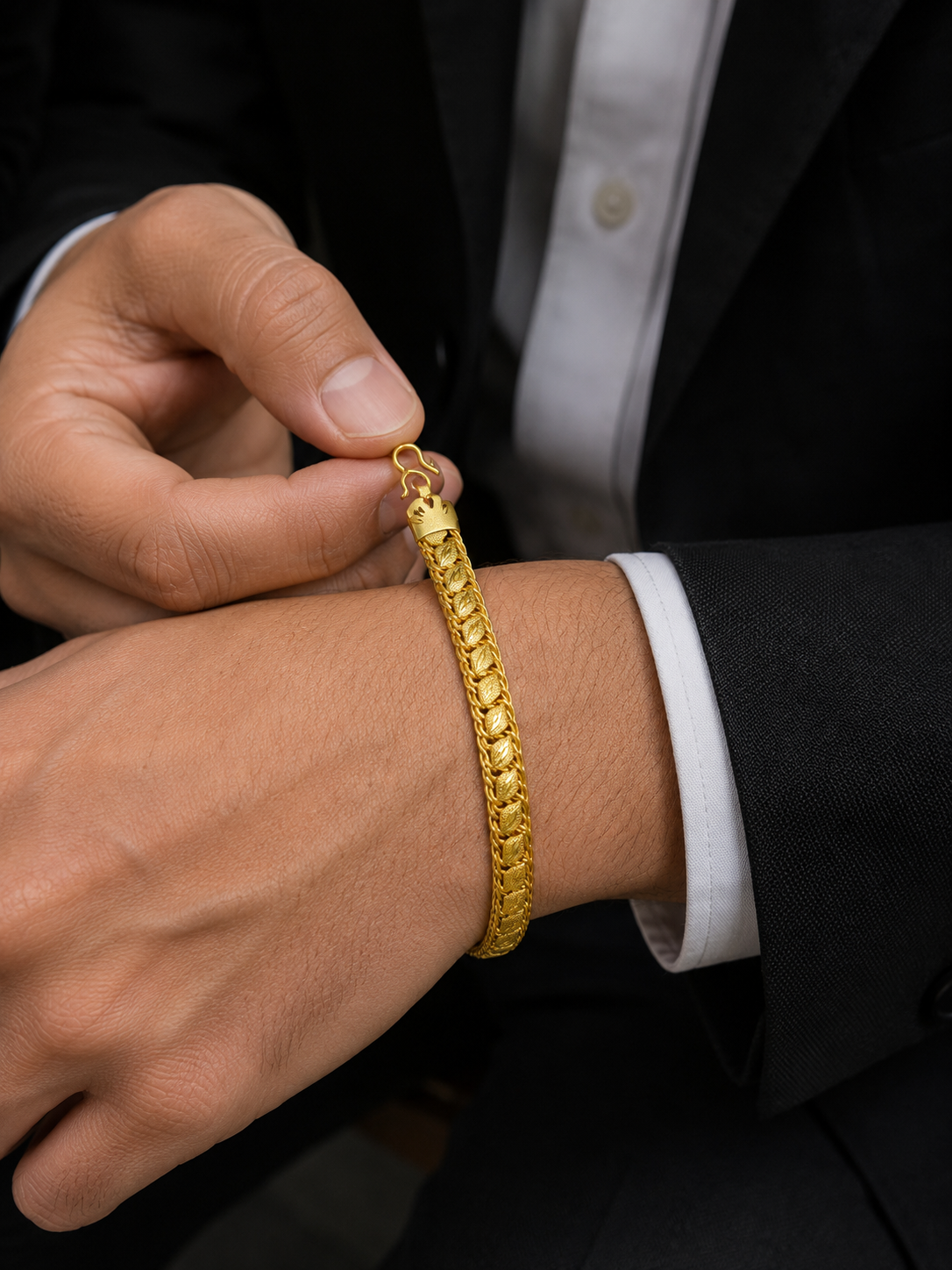 Rajvansh Heritage 1 gm Gold Bracelet