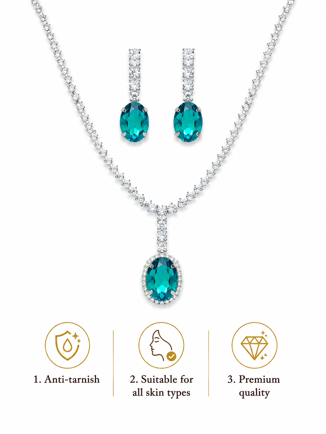 Neelanjana Pendant Set