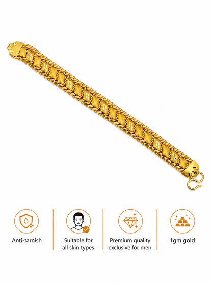 Rajvansh Heritage 1 gm Gold Bracelet