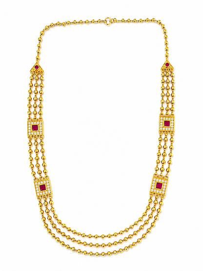 Rajsi Rani 1gm  Gold Haar