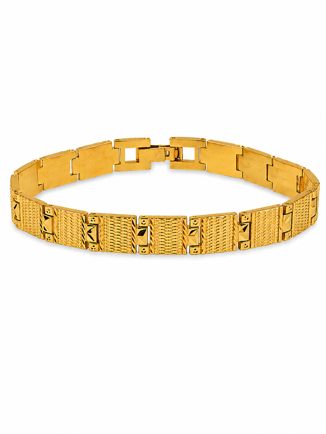 Imperial Link 1gm Gold Bracelet for Men