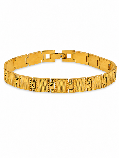 Imperial Link 1gm Gold Bracelet for Men