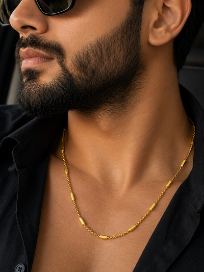 Regal Axis 1gm Gold Chain
