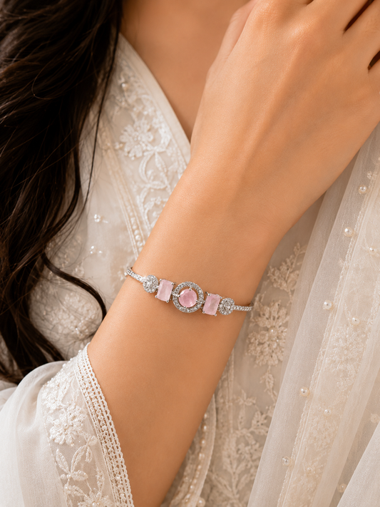 Blush Royale Crystal Bracelet