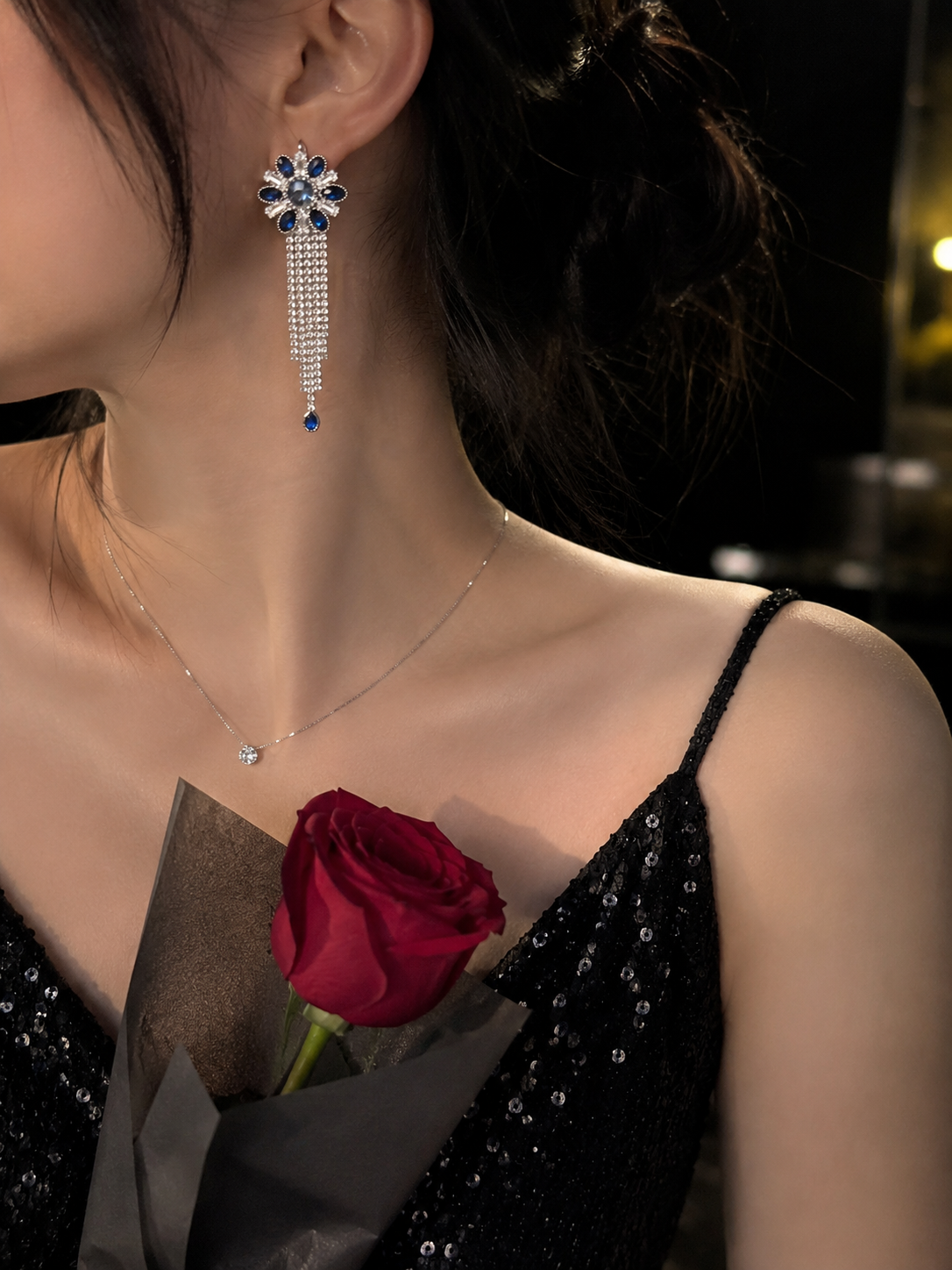 Midnight Star Earrings