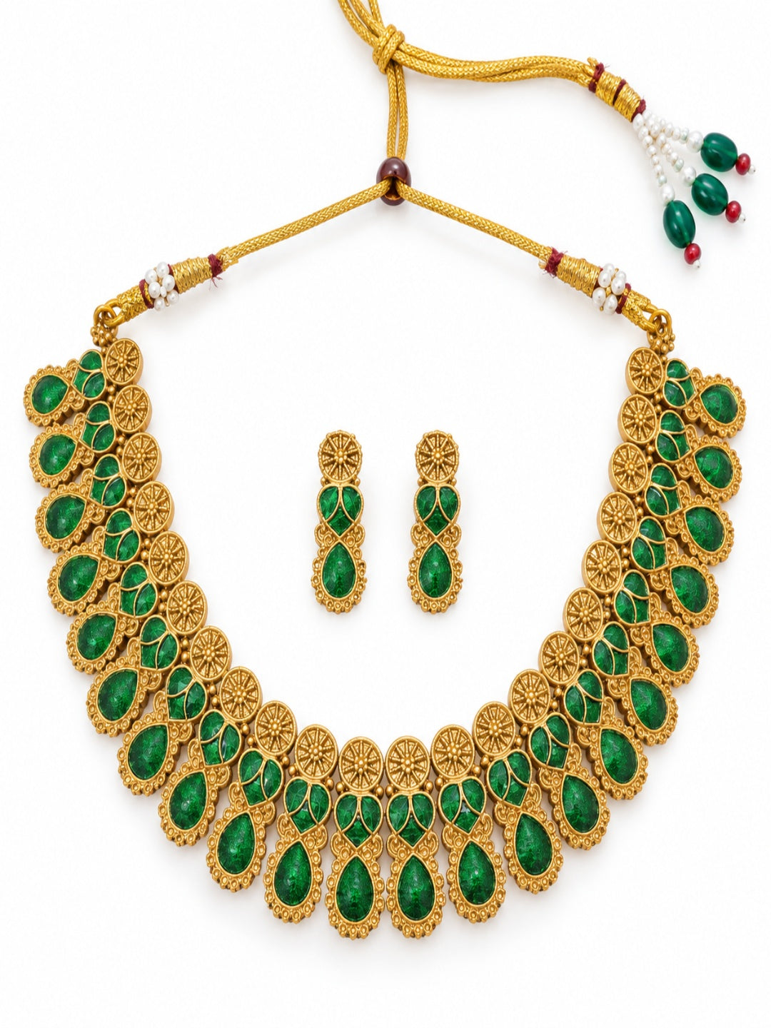 Swarique Vasudha Kundan Choker Set