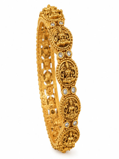 Swarique Vaibhavi Brass Bangles (Set of 2)