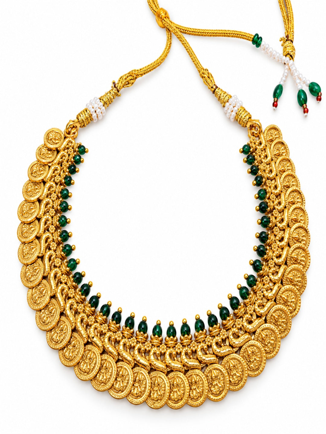 Swarique Tanvika Kasu Mala Choker (Without Earrings)