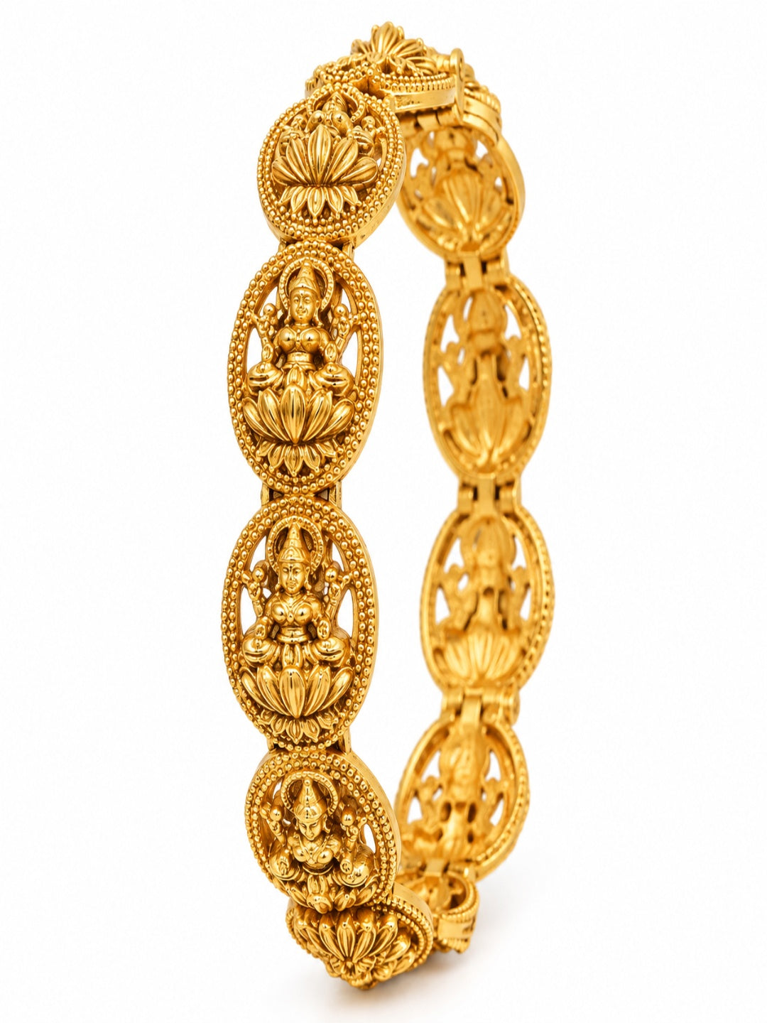 Swarique Lakshmi Vandana Bangles (Set of 2)
