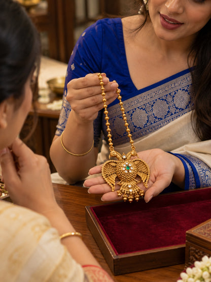 Swarique Garuda Shobha Necklace
