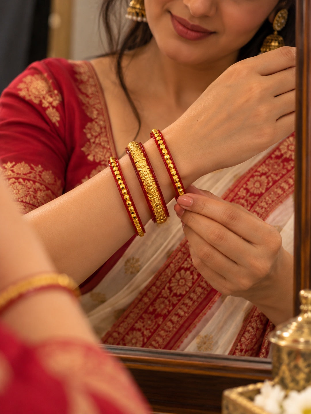 Swarique Baruni Pola Badhano (Set of 2)