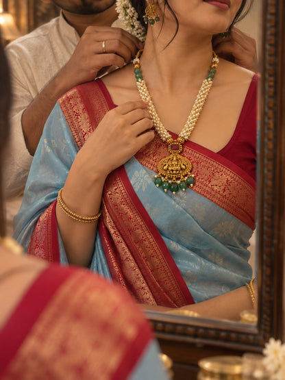 Swarique Lakshmi Shobha Pearl Necklace