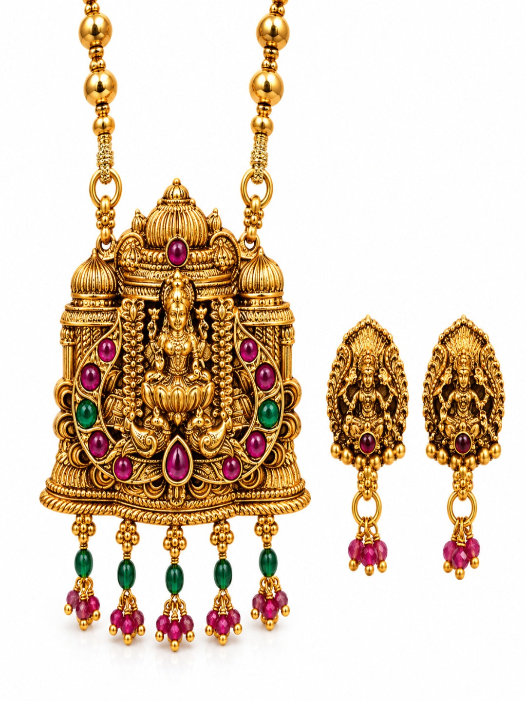 Swarique Padmika Saraswati Necklace Set