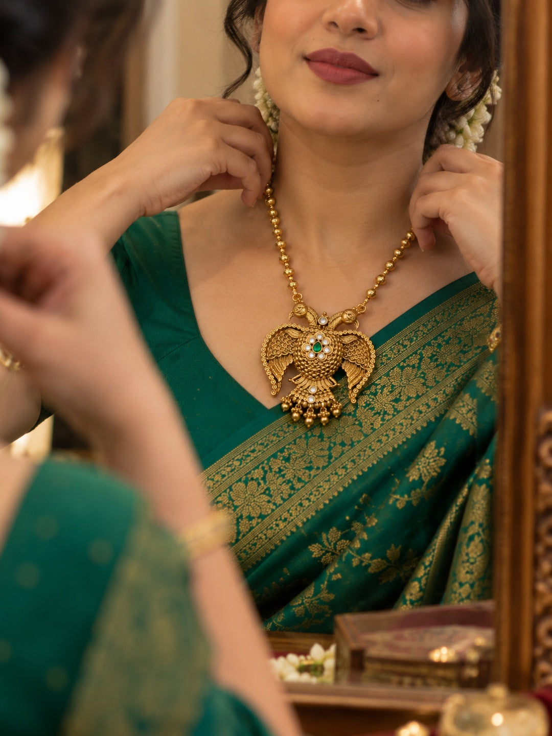 Swarique Garuda Shobha Necklace
