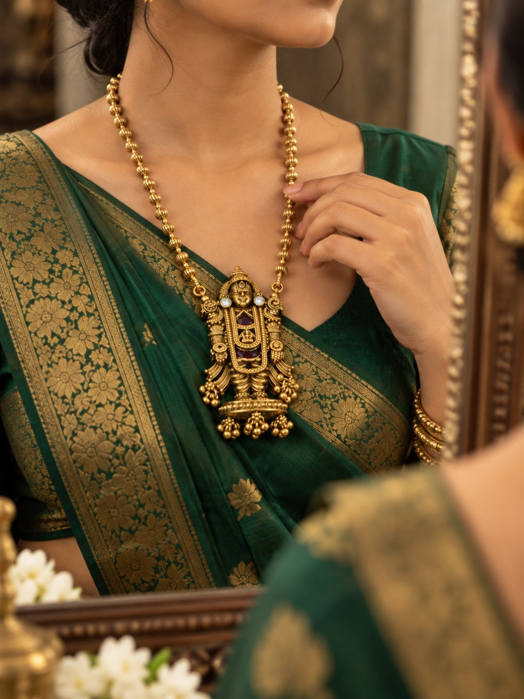 Swarique Tirumala Vaibhav Necklace