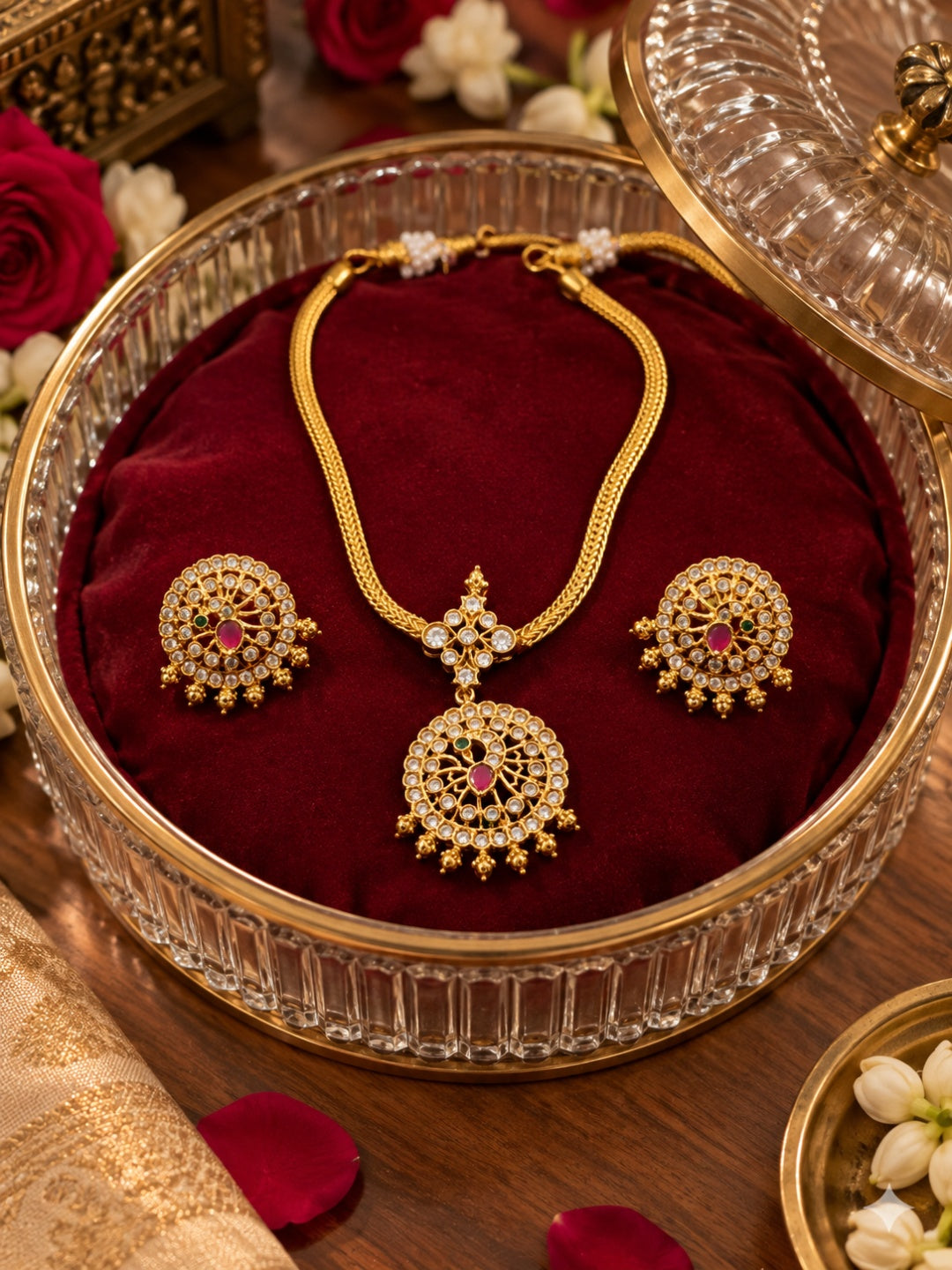 Swarique Riva Traditional Necklace Set