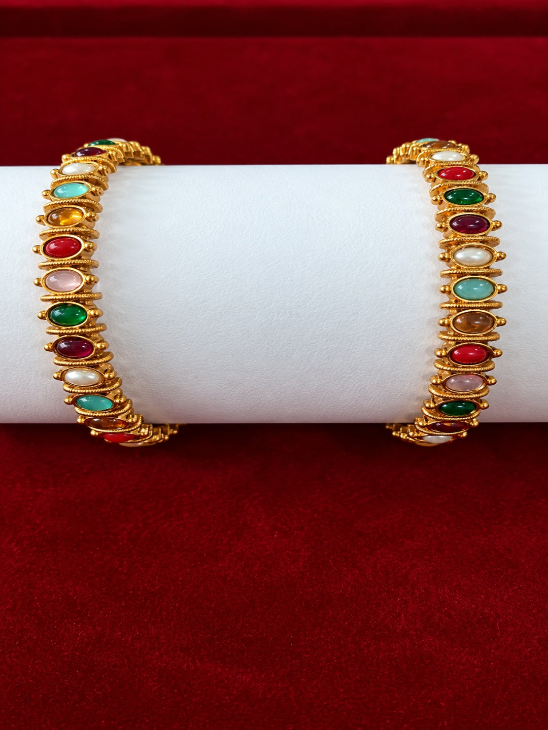 Swarique Tavishi Royal Heritage Bangles (2 Bangles)